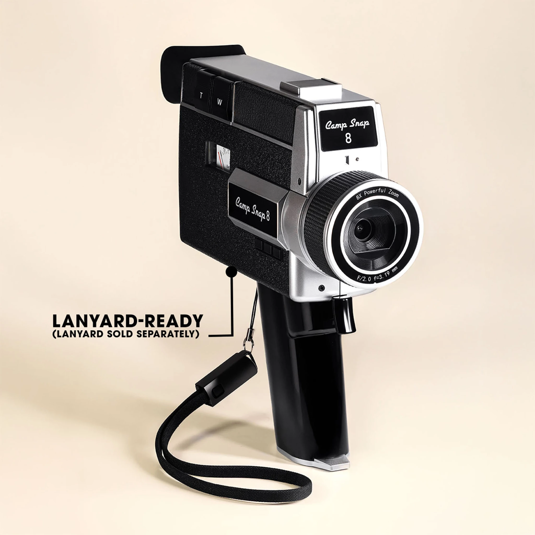 Camp Snap CS-8 Digital Video Camera. Black