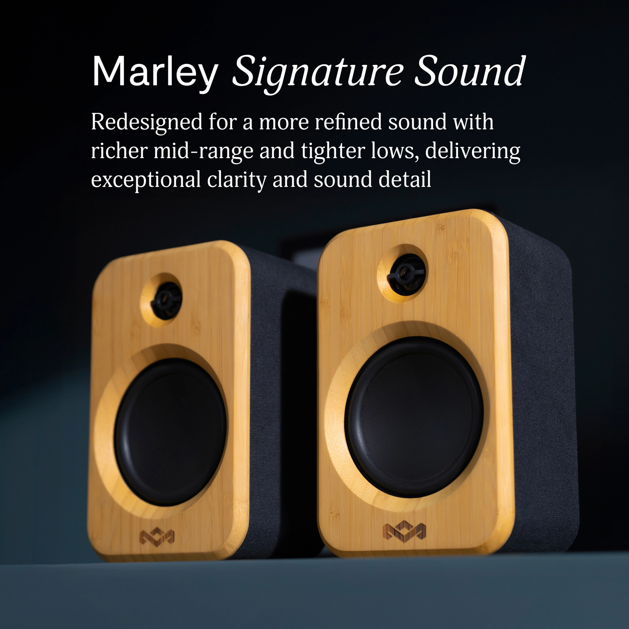 Marley Get Together Duo 2 Speakers. Black