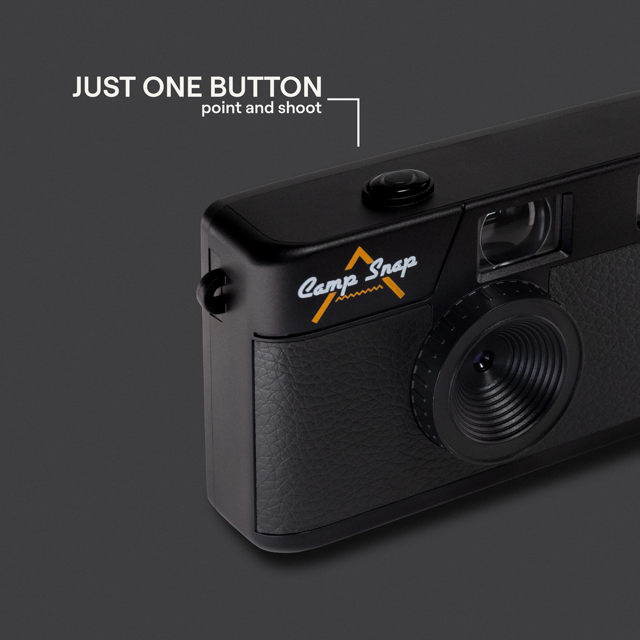 Camp Snap Camera. Stealth Black