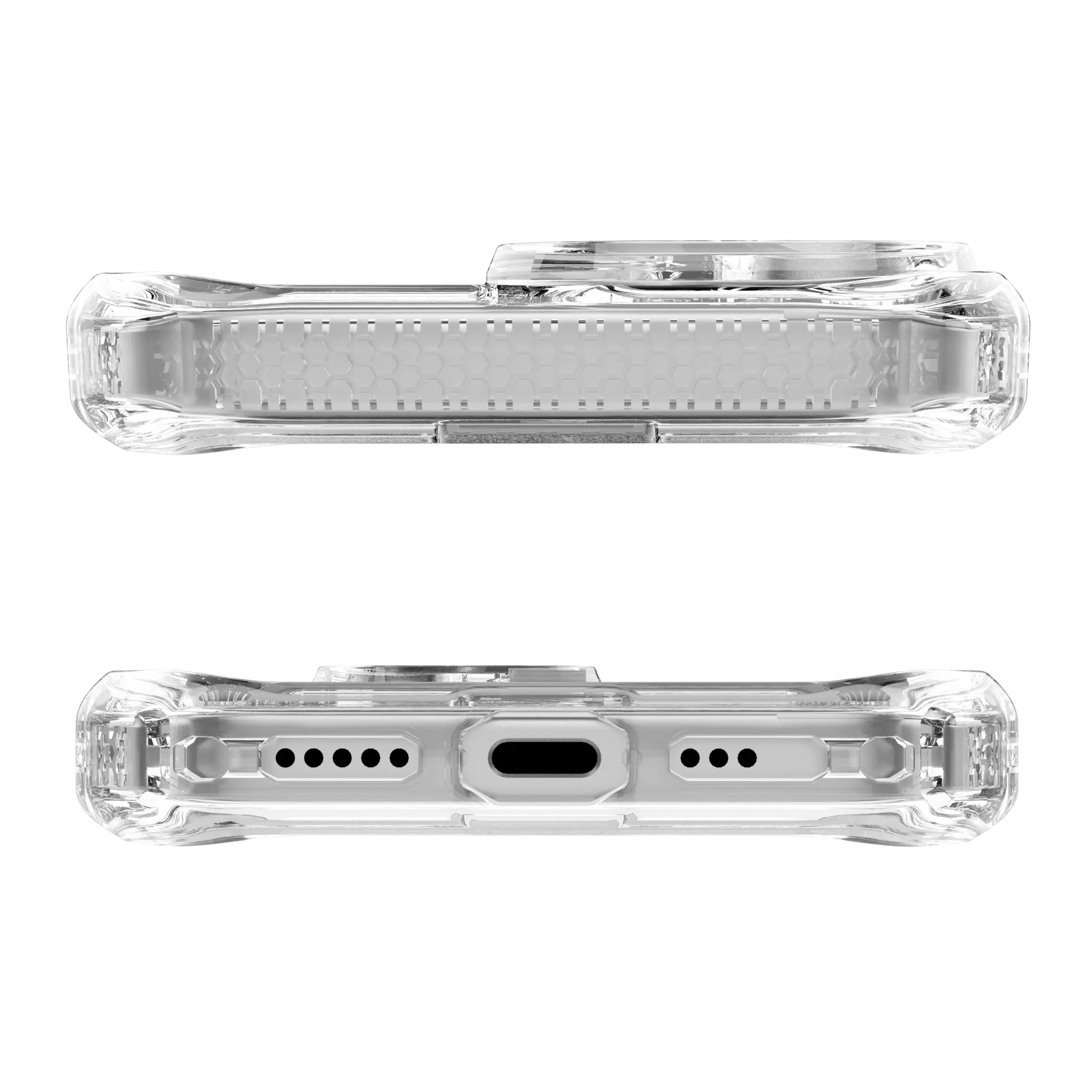 ITSKINS HYBRID MAGSAFE CLEAR cover for iPhone 17®. Transparent