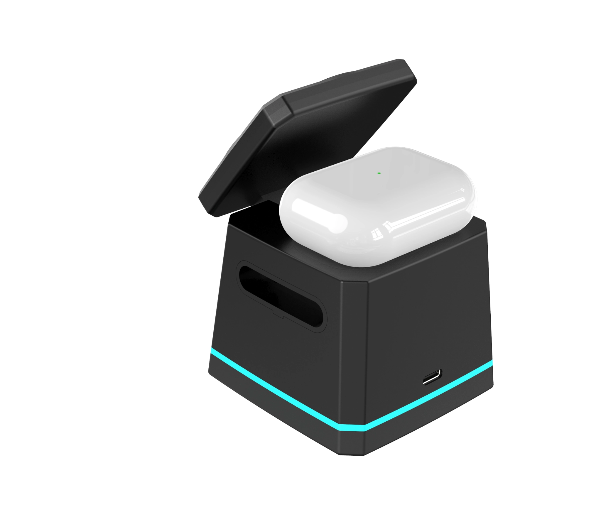 Energizer All-in-One Wireless Charging Dock. Black