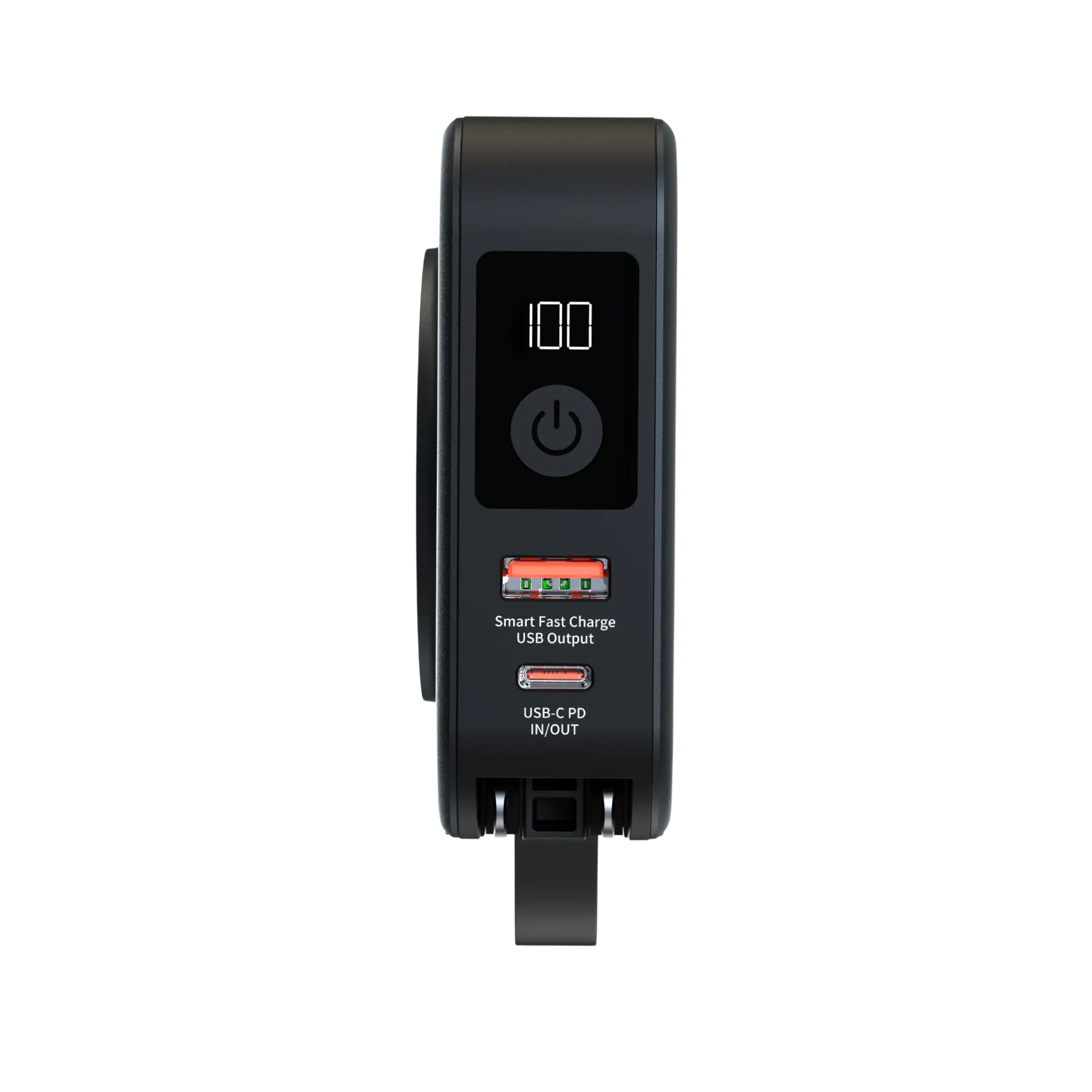 Energizer 10K Magnetic Wireless Power Bank with 20W PD. Black