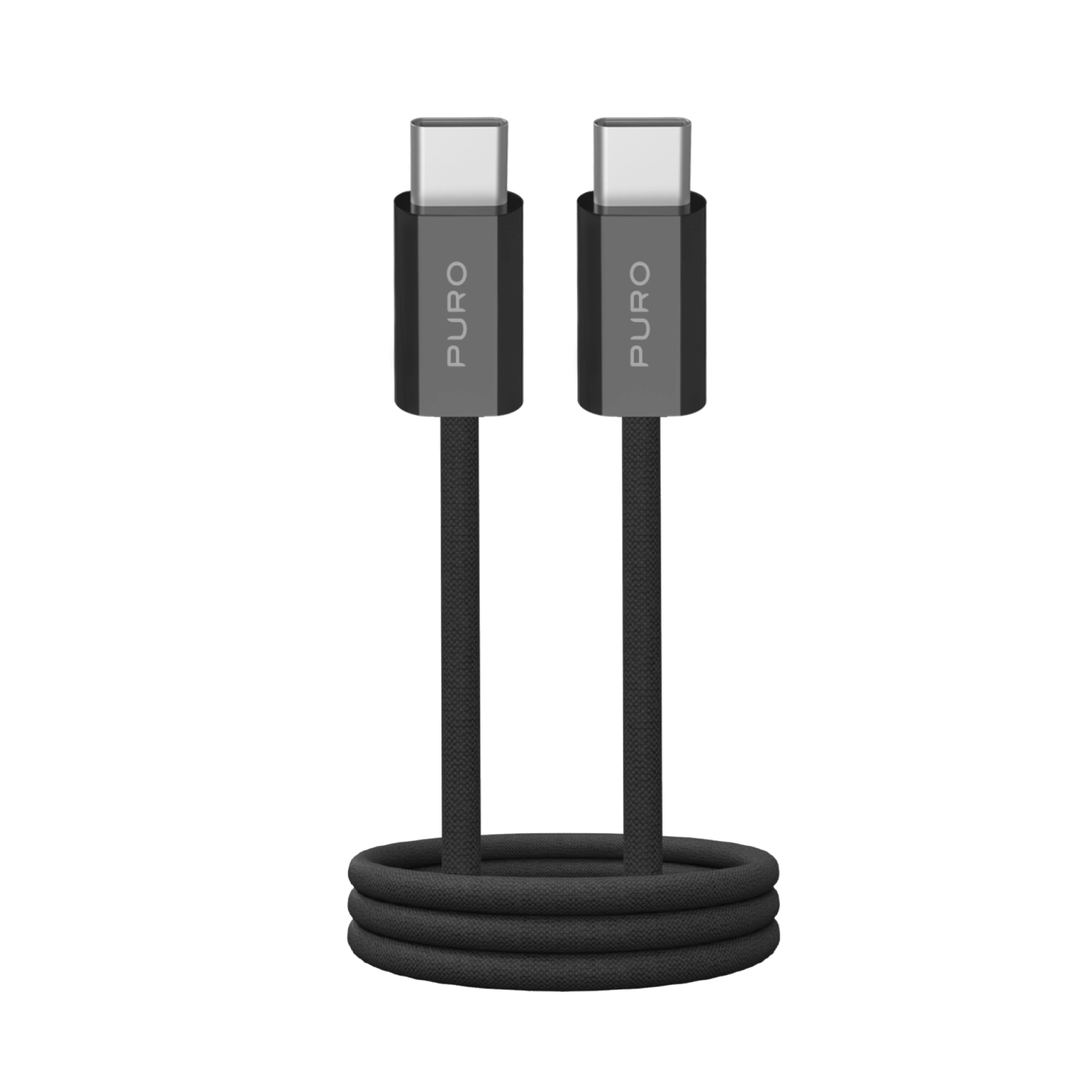 PURO Fabrik 2.0 60W USB-C to USB-C Charging and Sync Cable 1.5m