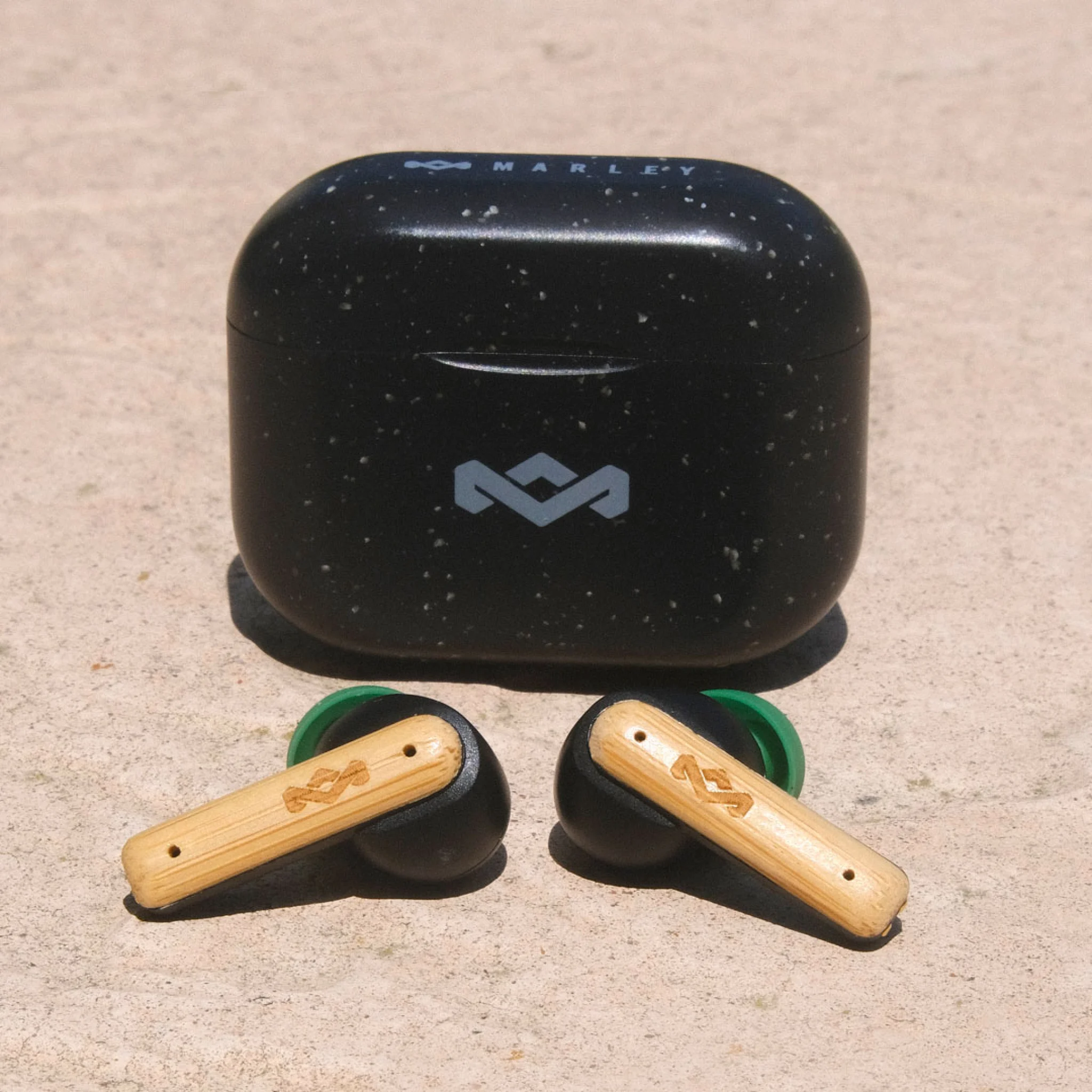 Marley Little Bird True Wireless Earbuds. Black