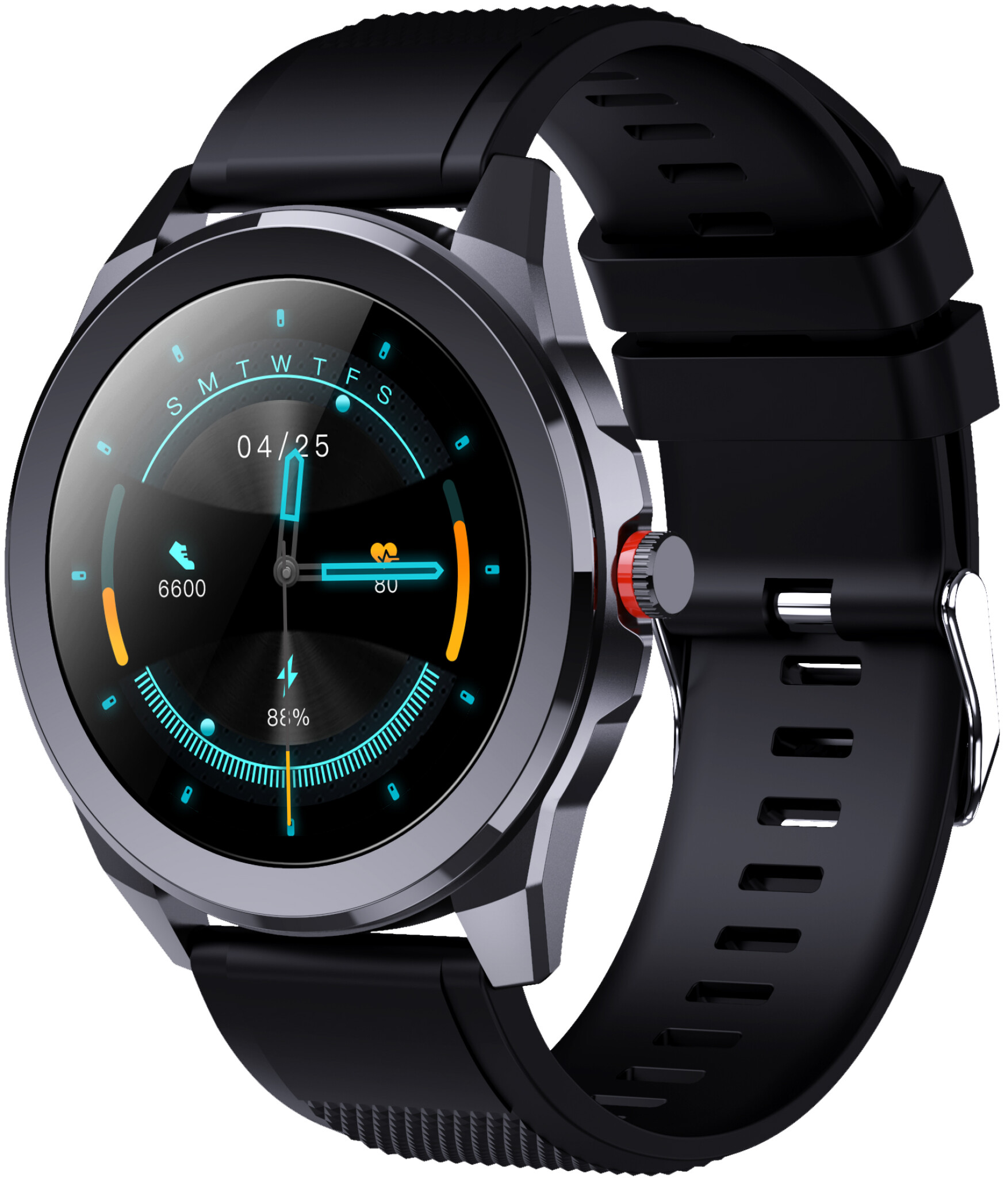 Sinox Lifestyle SPORT smartwatch. Black