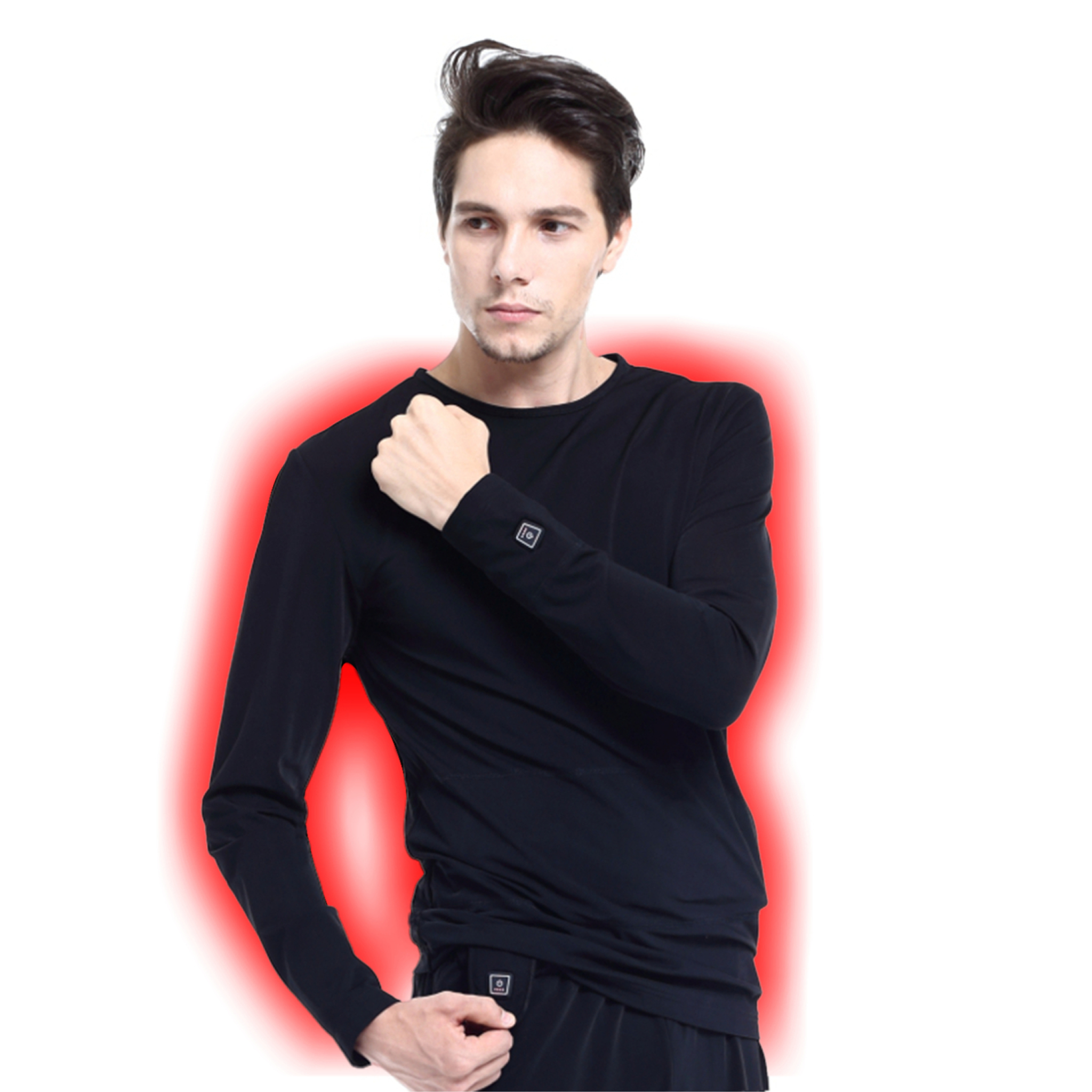 Glovii Heated Sweatshirt XL. Black
