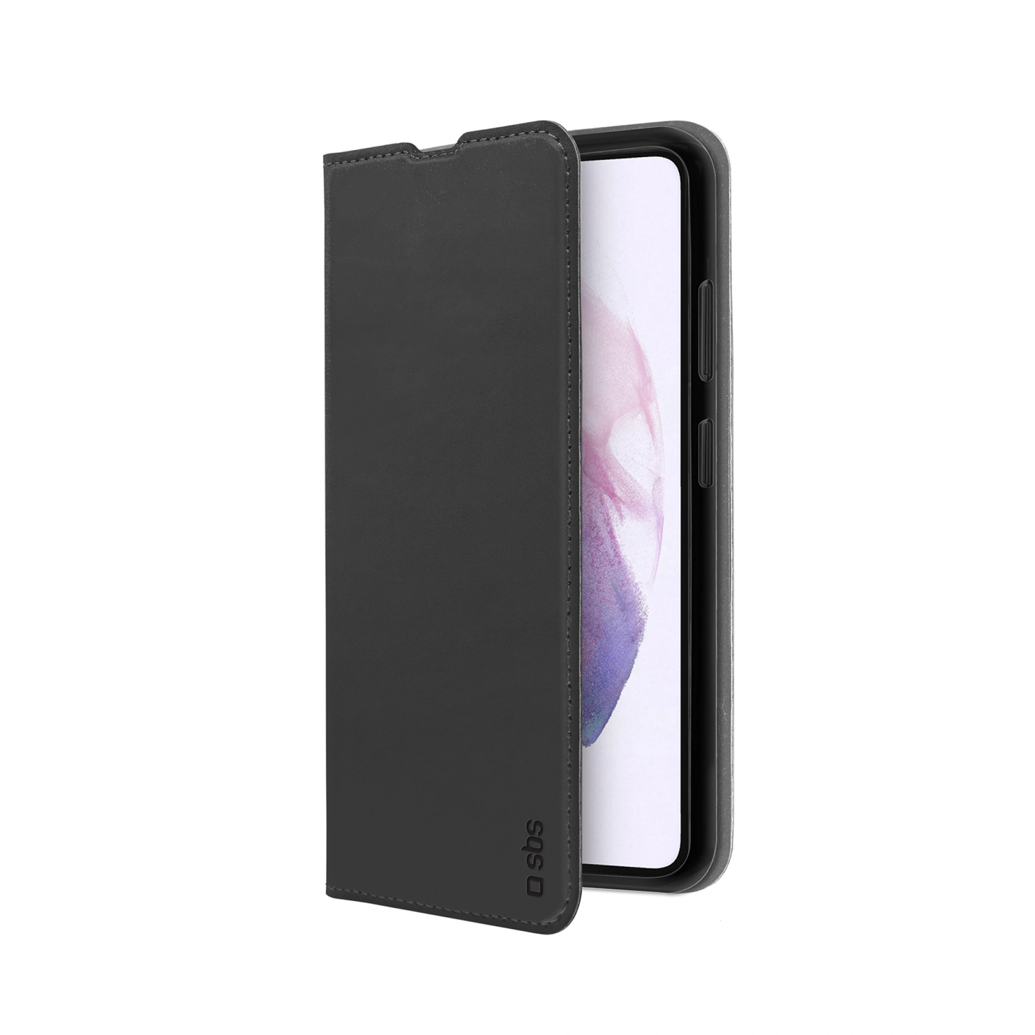 SBS Book Wallet Lite Case for Samsung Galaxy S22+®. Black