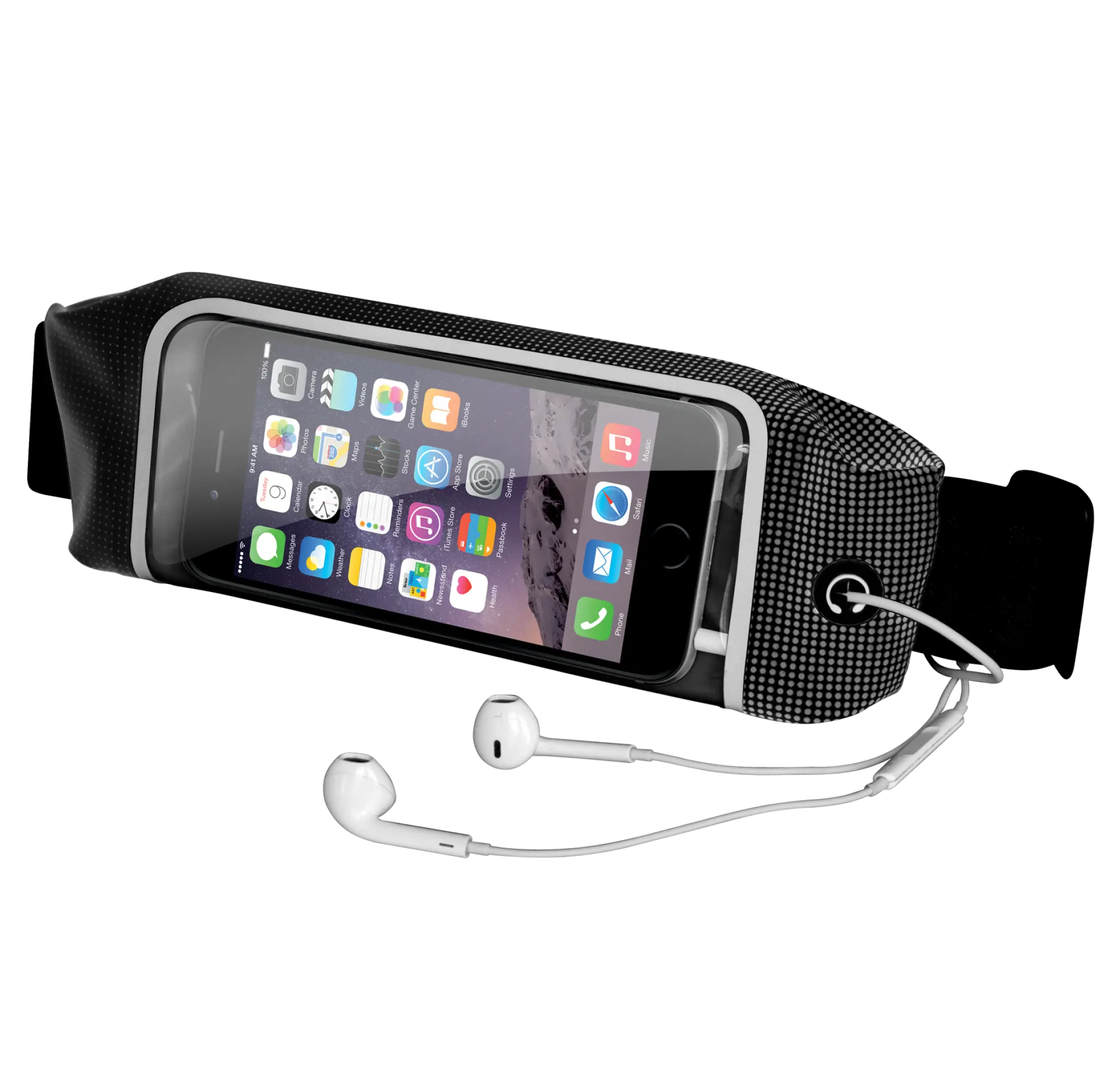 Sinox waistband for iPhone. Black