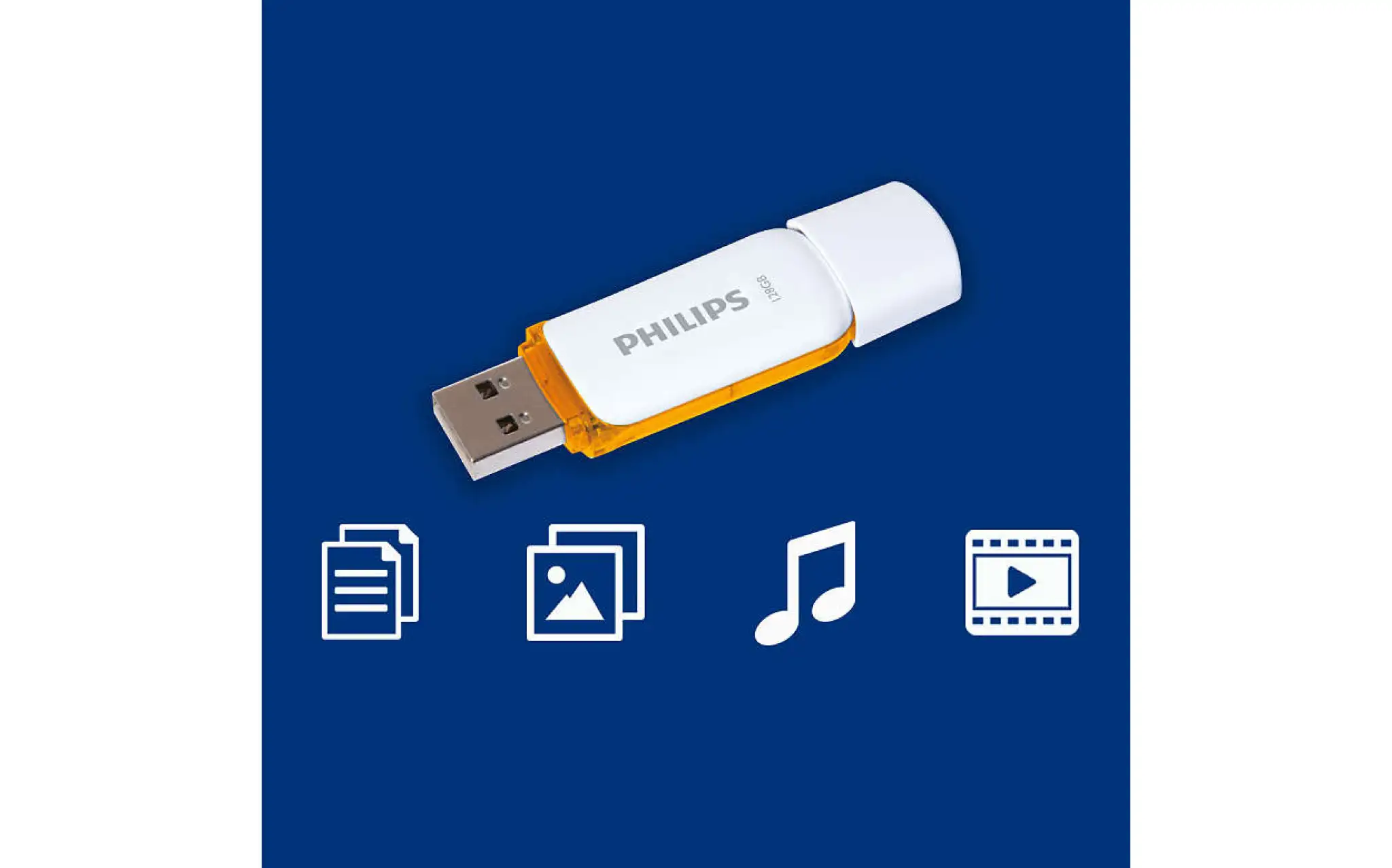 Philips USB Flash Drive. 128GB. Snow edition 2.0