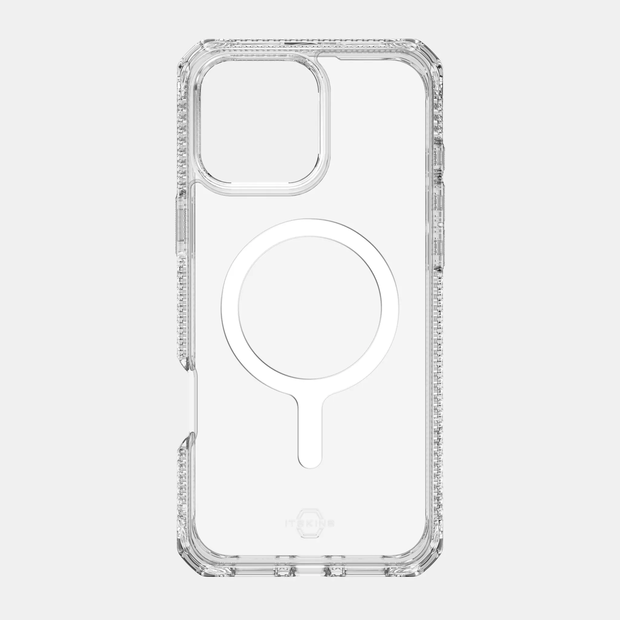 ITSKINS HYBRID MAGSAFE CLEAR cover for iPhone 16 Pro Max®. Transparent