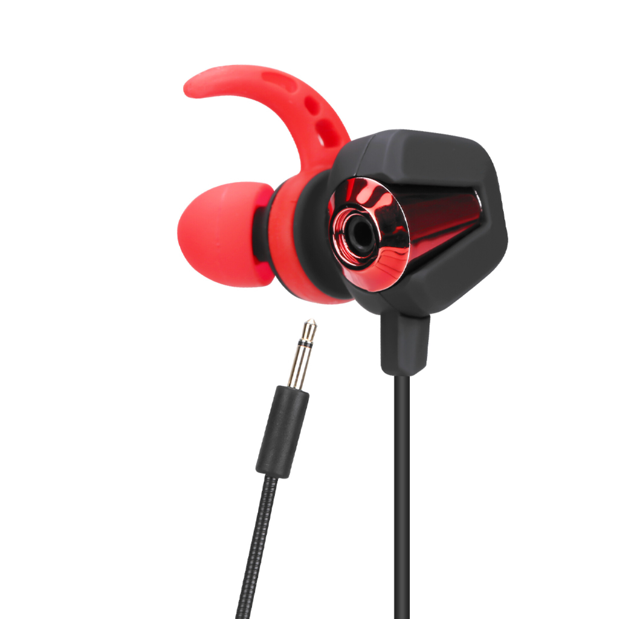 Marvo Gaming In-Ear Headset. Black/red