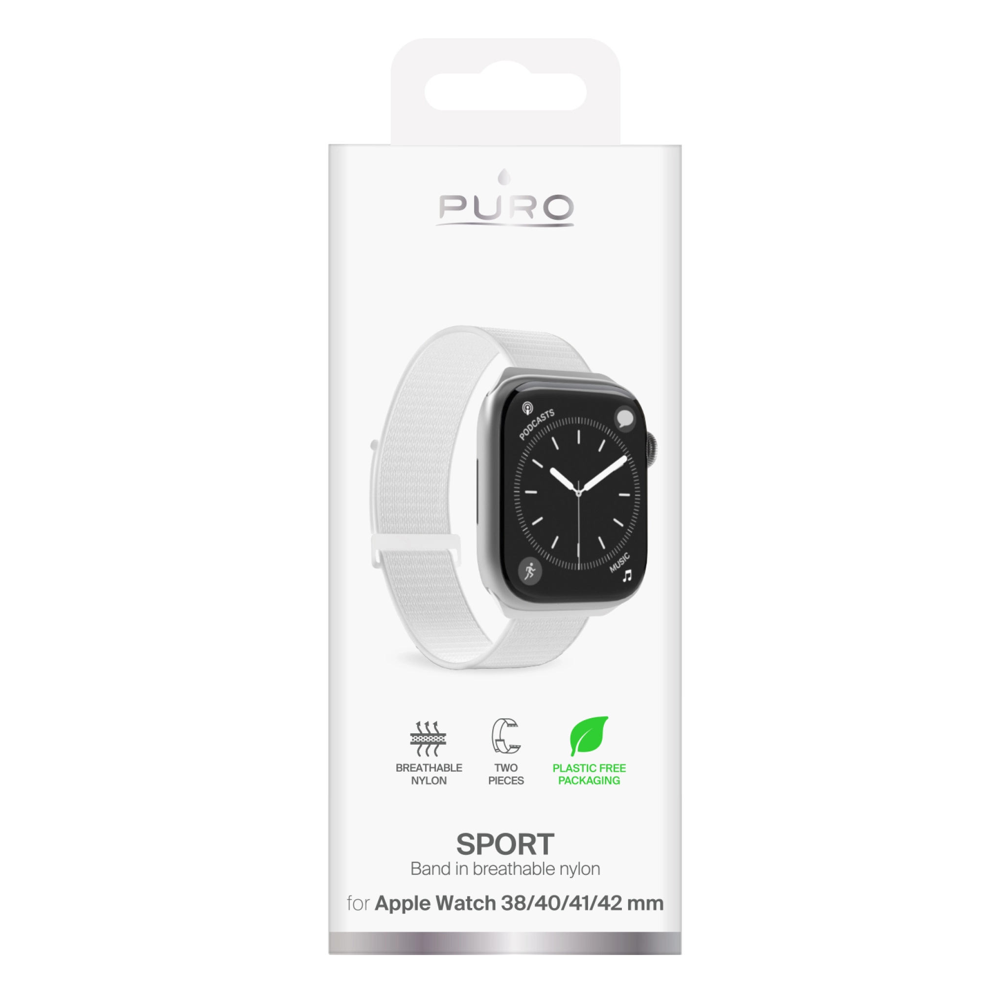 PURO Sport Strap for Apple Watch 38/40/41 mm