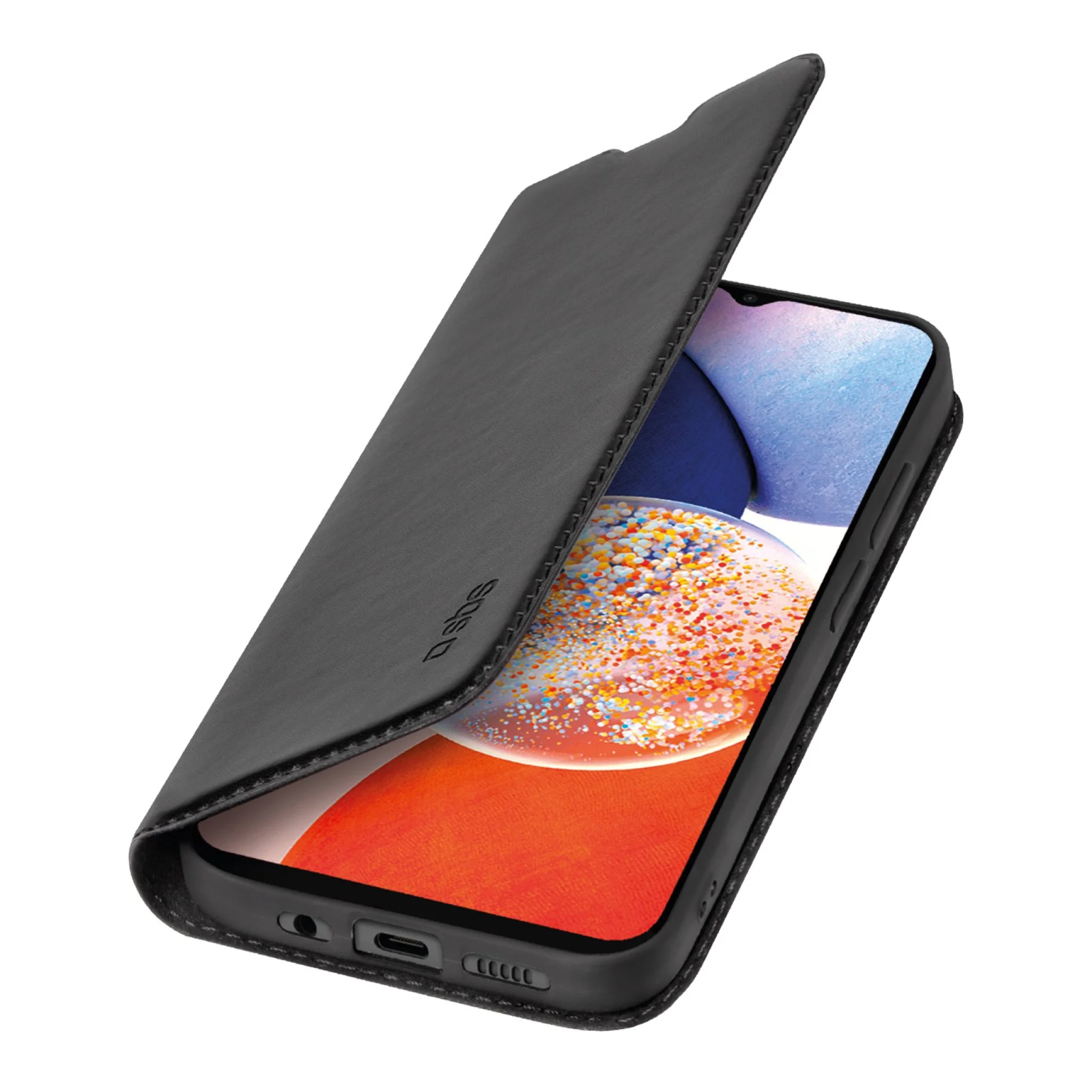 SBS Book Wallet Lite Case for Samsung Galaxy A14 4G/5G®. Black