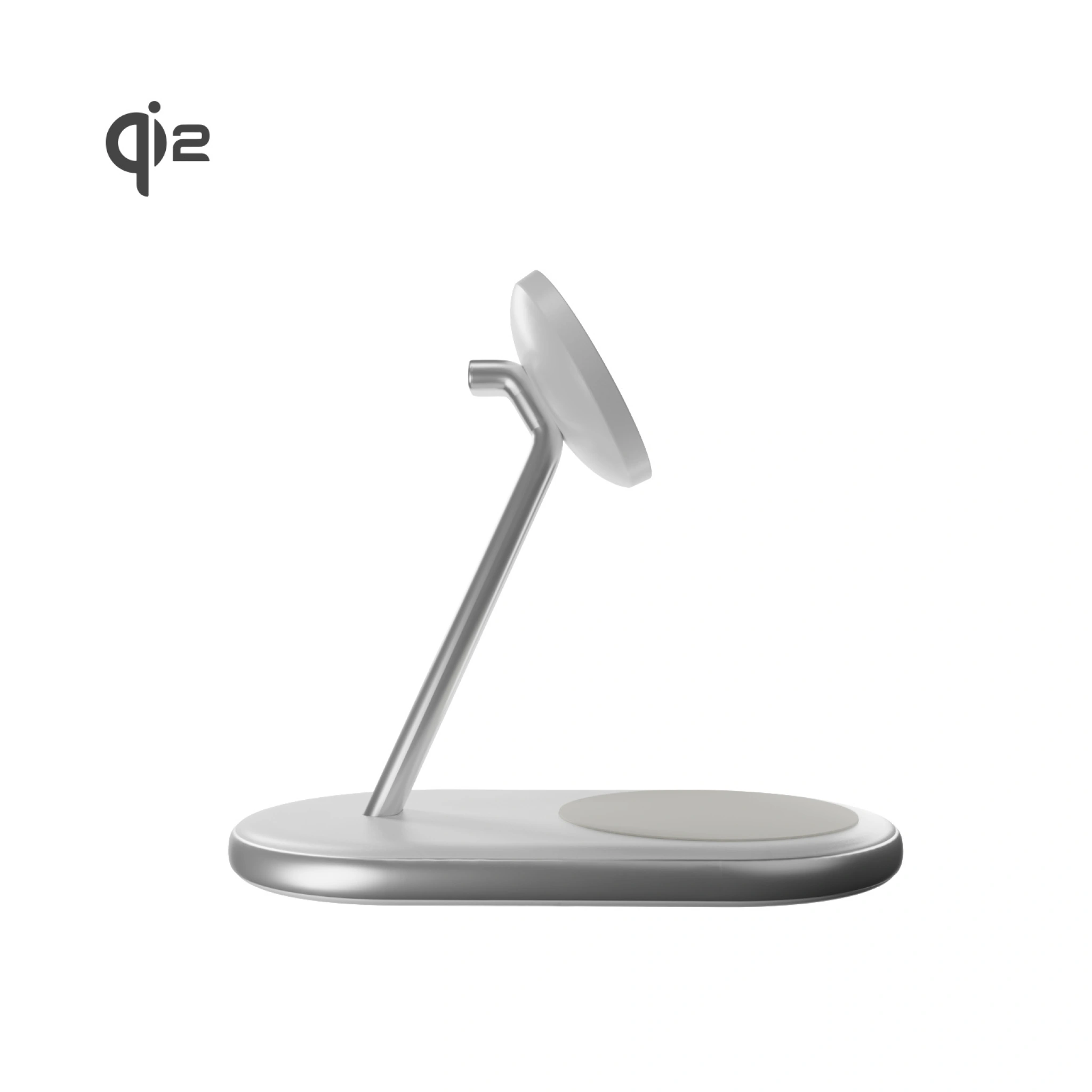 PURO 2-in-1 Charging Station with Qi2 Technology